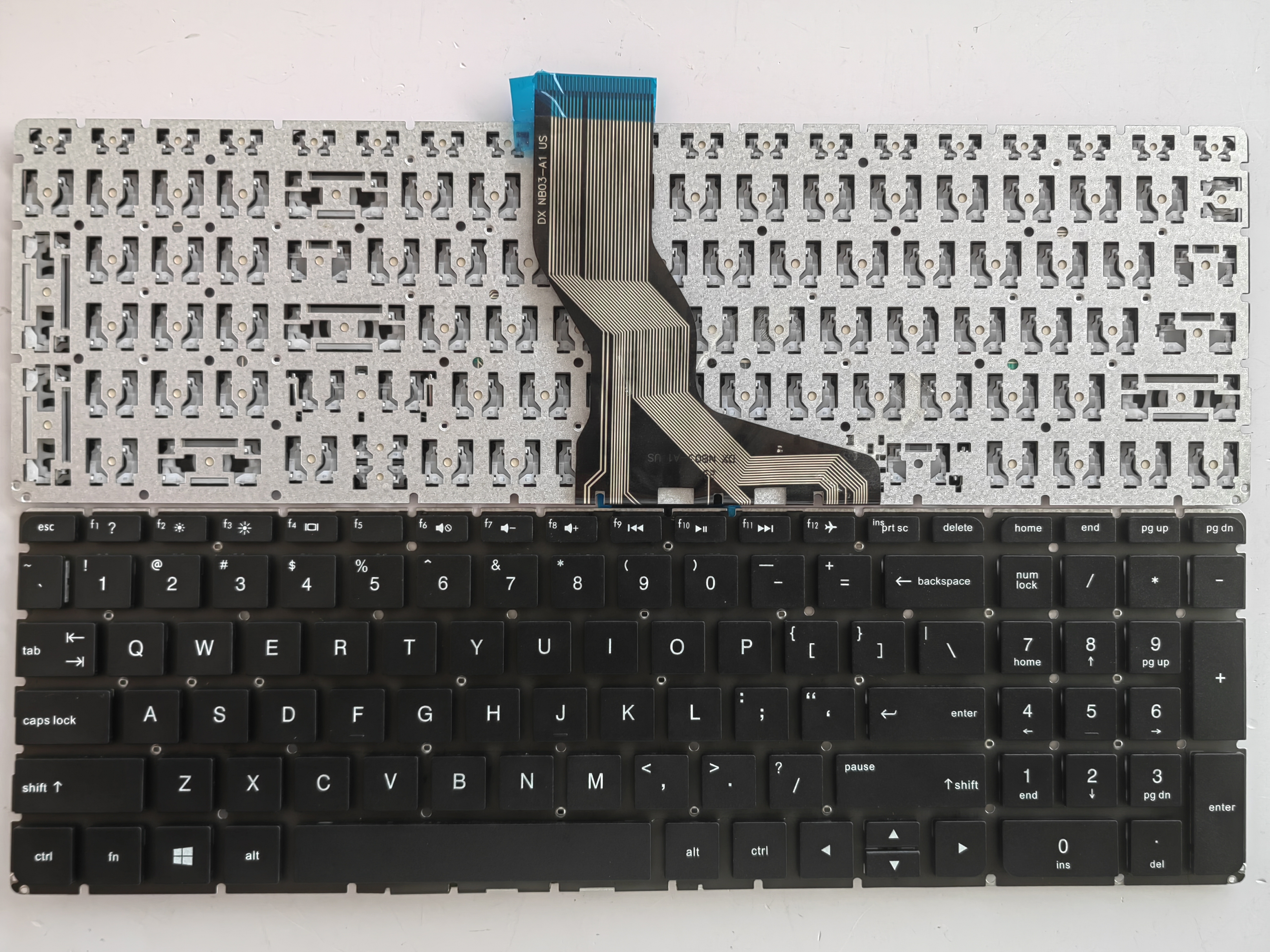 Picture of New Replacement Laptop Keyboard For HP 15-AB/15-BC BLACK (OEM) US Layout